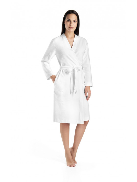 peignoir coton HANRO