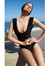One piece swimsuit black LAURA