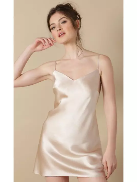 marjolaine 100% silk slip ODA marjolaine 100% silk slip ODA