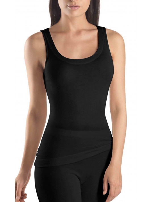 Tank top SILK CASHMERE hanro black