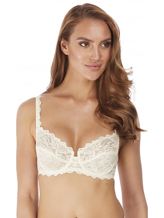 Classic underwired bra Eglantine by Wacoal - Ivory color