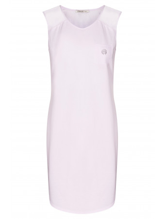 pink cotton Sleeveless nightgown