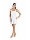 Hanro white Cotton nighty  JULIET