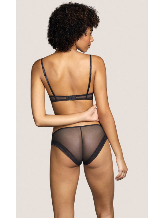 Slip brésilien TIGER Andres Sarda noir 