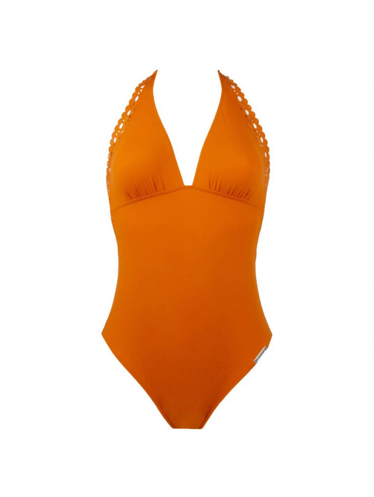 Lise cHarmel One piece swimsuit AJOURAGE COUTURE orange