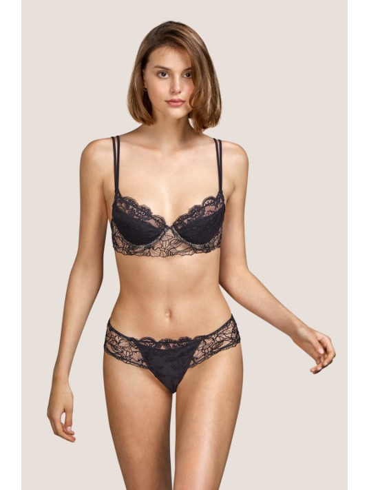 Andres Sarda noir Soutien-gorge push up TAMARA