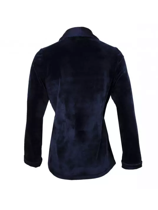 Veste velours Lise charmel bleu NUIT FOLIE Veste velours Lise charmel bleu NUIT FOLIE