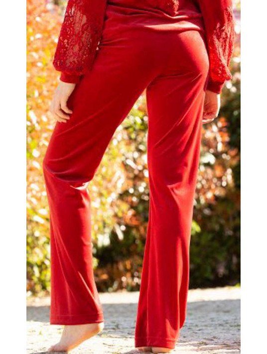 red pants marjolaine Homewear NADJA