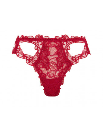 Lise charmel lingerie red Sexy thong SOIR DE VENISE