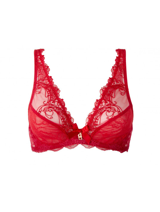 Lise charmel lingerie rouge soutien-gorge triangle armatures SOIR DE VENISE