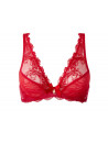 Lise charmel lingerie red Triangle bra SOIR DE VENISE