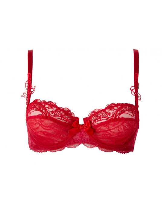 Lise charmel lingerie rouge Balcony bra SOIR DE VENISE 