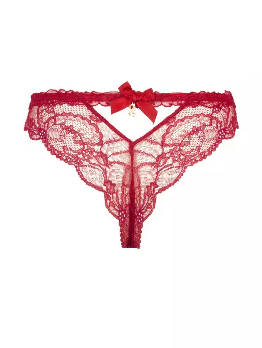Lise charmel lingerie red Tanga SOIR DE VENISE Lise charmel lingerie red Tanga SOIR DE VENISE