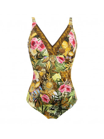 Underwired swimsuit JUNGLE PANTHERE