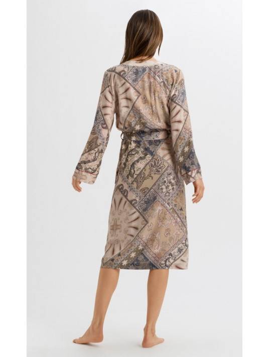 Hanro Printed dressing gown 