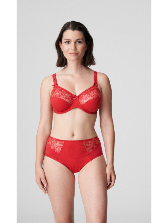 Prima donna red High briefs DEAUVILLE
