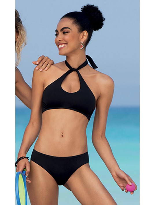 Brassiere noir maillot 2 piece antigel