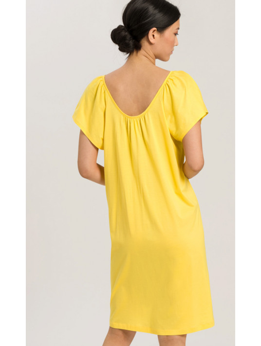 Hanro Short sleeved cotton nightgown Maila