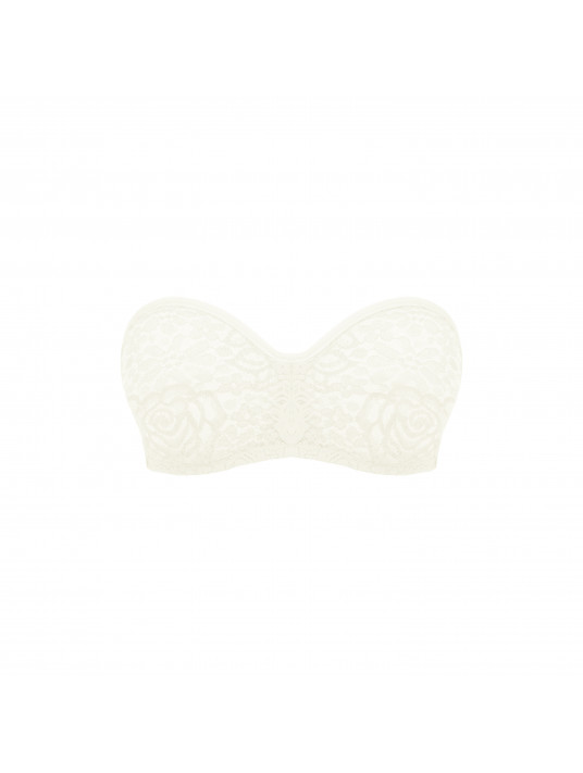 Soutien-gorge bandeau ivoire wacoal Halo