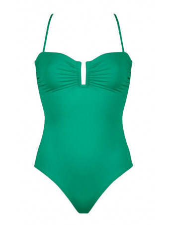 Swimsuit BANDEAU green...