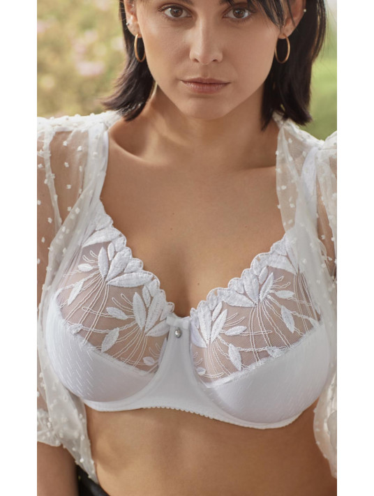 Underwired bra - Prima Donna - Orlando - white color