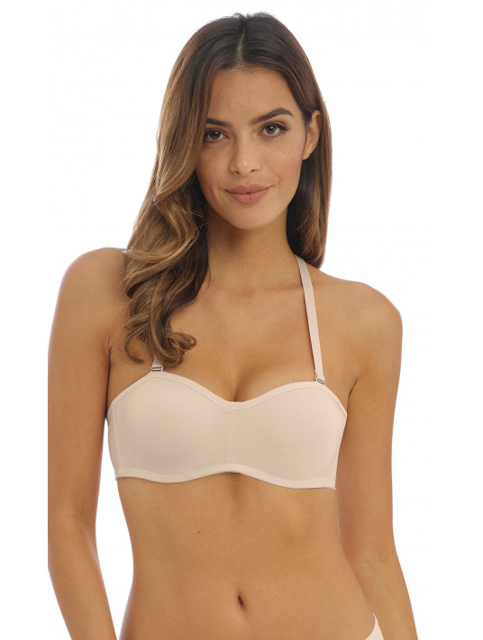 Soutien-gorge bandeau peau invisible wacoal