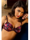 soutien-gorge coque lise charmel bordeaux