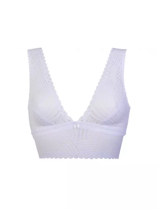 white bralette antigel lingerie white bralette antigel lingerie