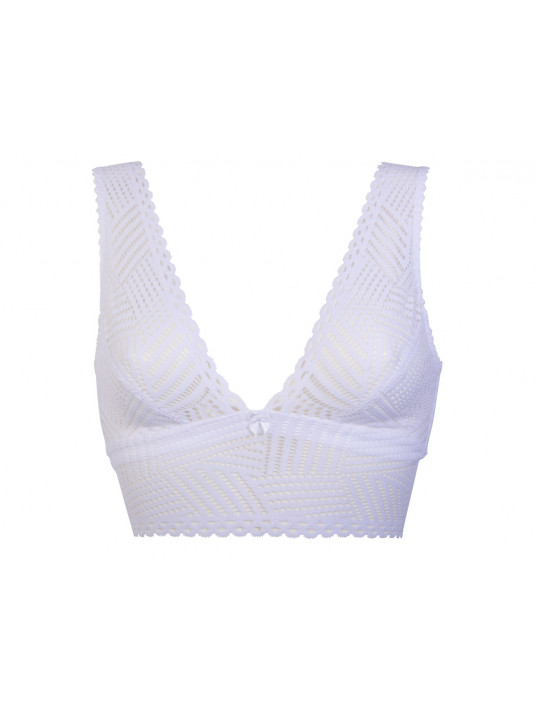 white bralette antigel lingerie