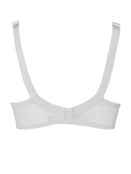 Soutien-gorge sans armatures COTON blanc lisanza