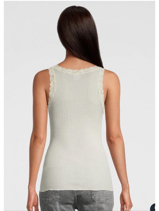 Oscalito Top bretelles larges dentelle LAINE ET SOIE