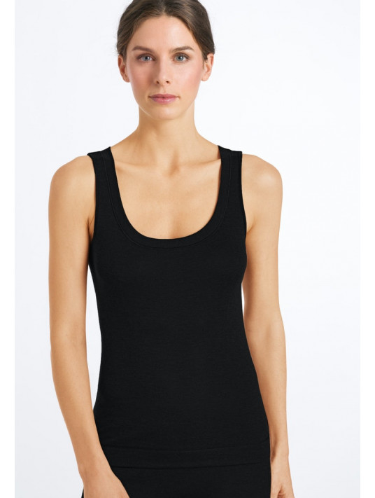 Tank top SILK CASHMERE hanro black