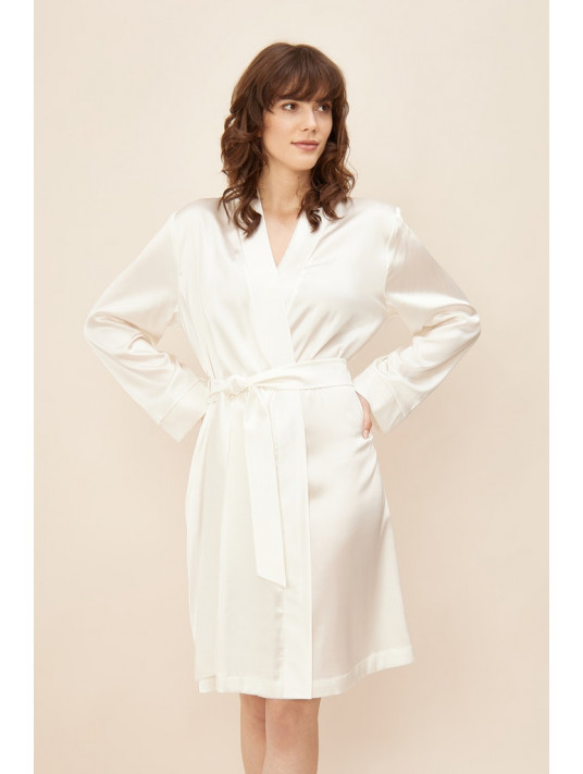The Capability Nika | Full-Length Luxury Silk Robe in the Best Selling Nika  Print