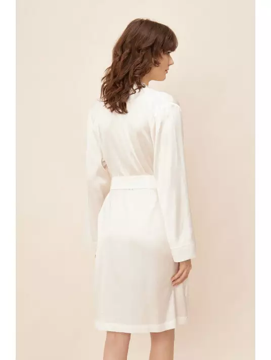 Feraud Long-sleeved dressing gown SILK Feraud Long-sleeved dressing gown SILK