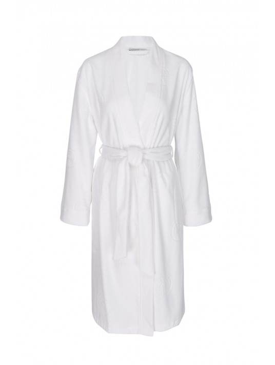 Peignoir éponge blanc COTON