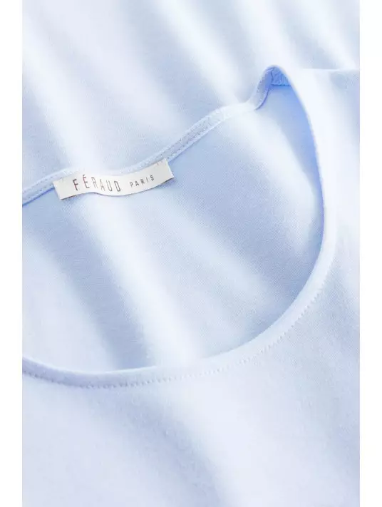 Feraud blue Long-sleeved nightgown COTTON Feraud blue Long-sleeved nightgown COTTON