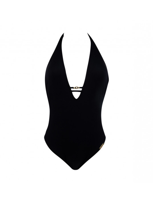 black onepiece swimsuit Pure Beauty by Lise Charmel