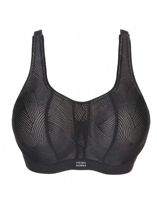 Prima Donna Soutien-gorge de sport noir rembourré THE GAME
