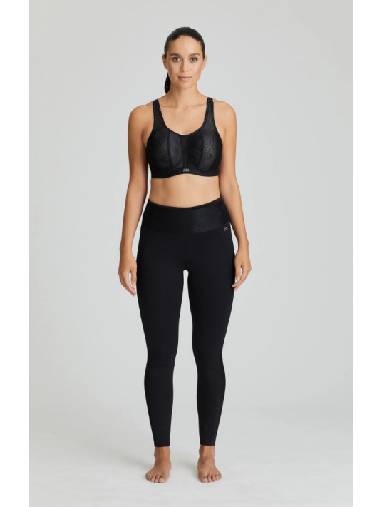 Prima Donna Soutien-gorge de sport noir rembourré THE GAME