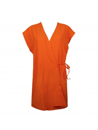 Short dress orange LA TOUT...