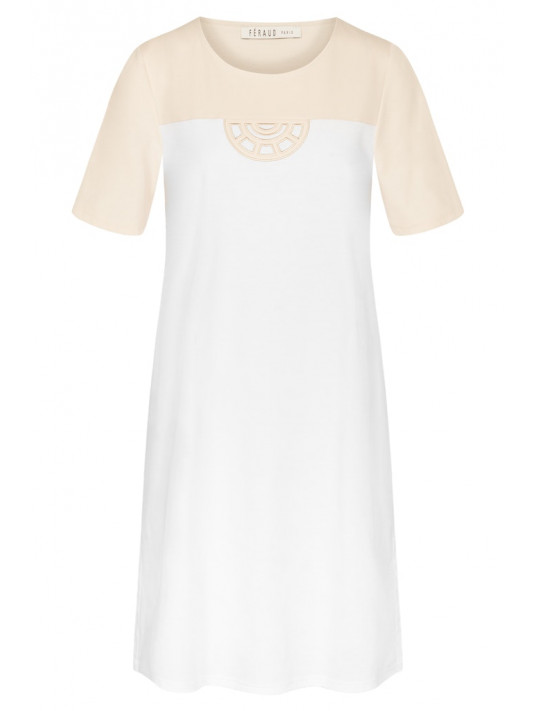 féraud Short-sleeved nightgown COTON