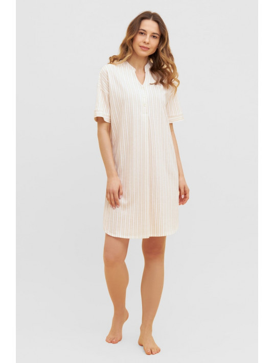 féraud Short-sleeved nightgown COTTON