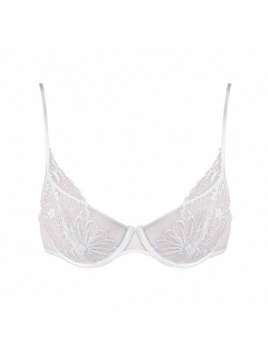 Andres Sarda Soutien-gorge blanc emboitant TYNG