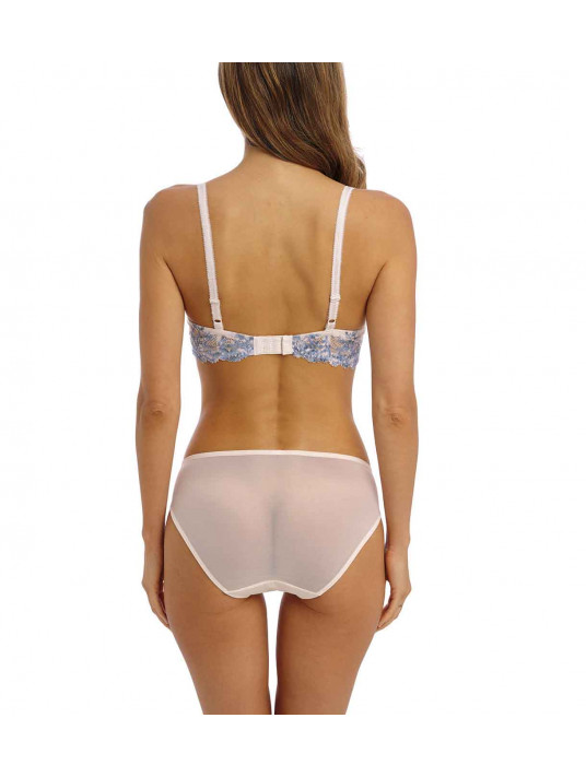 Wacoal Underwired contour bra pastel blue EMBRACE LACE
