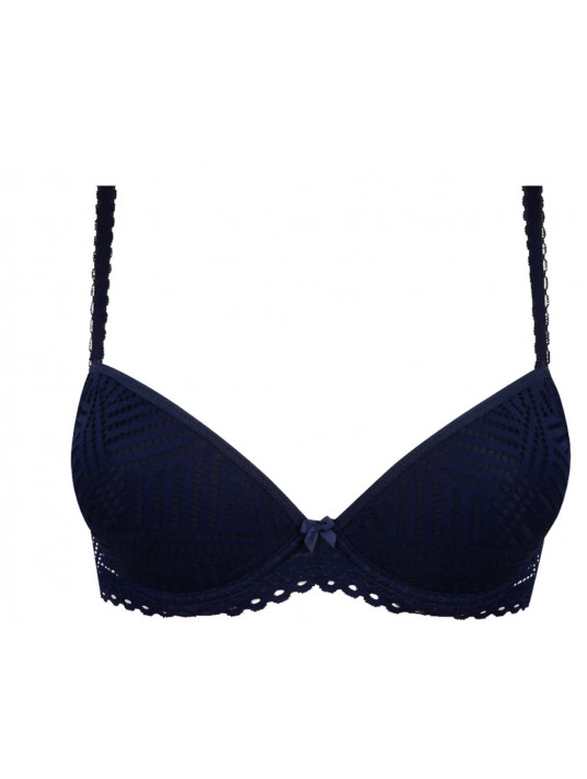 Antigel Padded bra dark blue TRESSAGE GRAPHIQUE