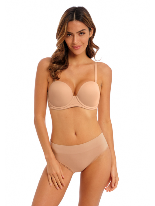 Wacoal Great support bandeau bra skin roebuck RED CARPET