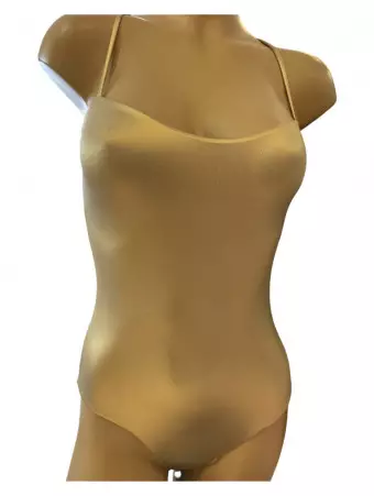 calarena One piece swimsuit gold RIVIERA