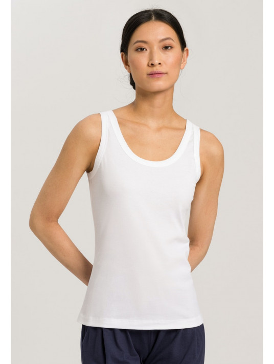 hanro white top SLEEP&LOUNGE