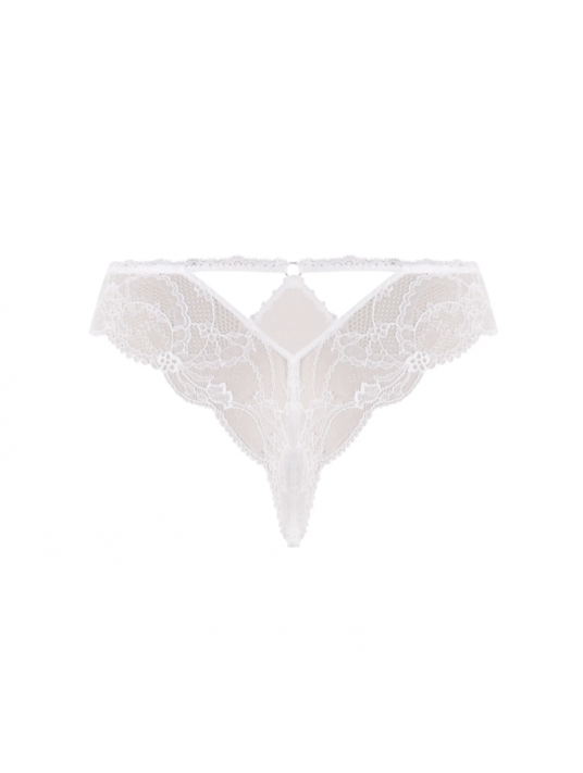 Lise Charmel white lace Tanga FEERIE COUTURE