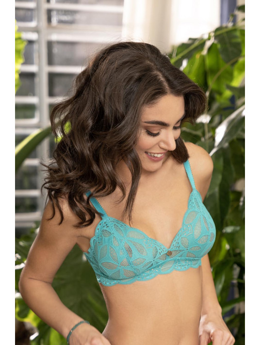 Antigel Non wired bra green STRICTO SENSUELLE